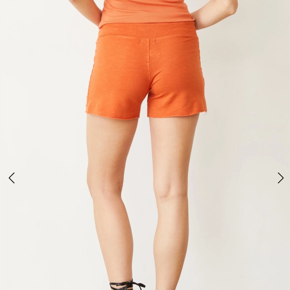MONROW Women's Supersoft Vintage Style Sweatshorts Size XL - Picture 7 of 8